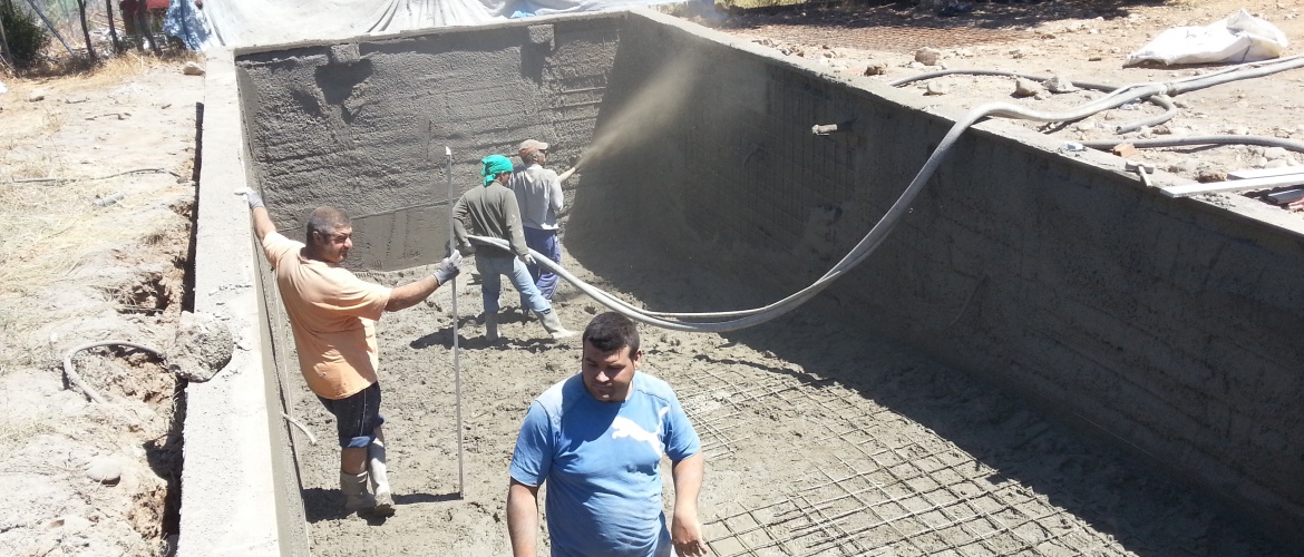 Gunitados en Madrid y Toledo.