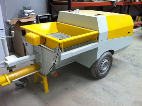 Alquiler de gunitadora en Salamanca