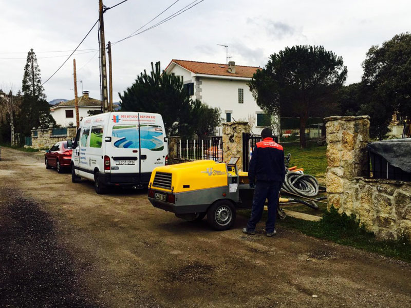 Alquiler de gunitadora en Madrid