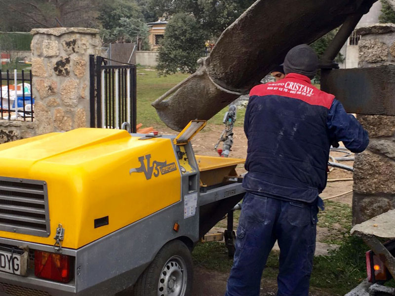 Alquiler de gunitadora en Toledo