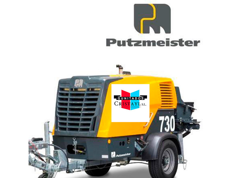 Alquila una bomba estática de hormigón Putzmeister en Toled