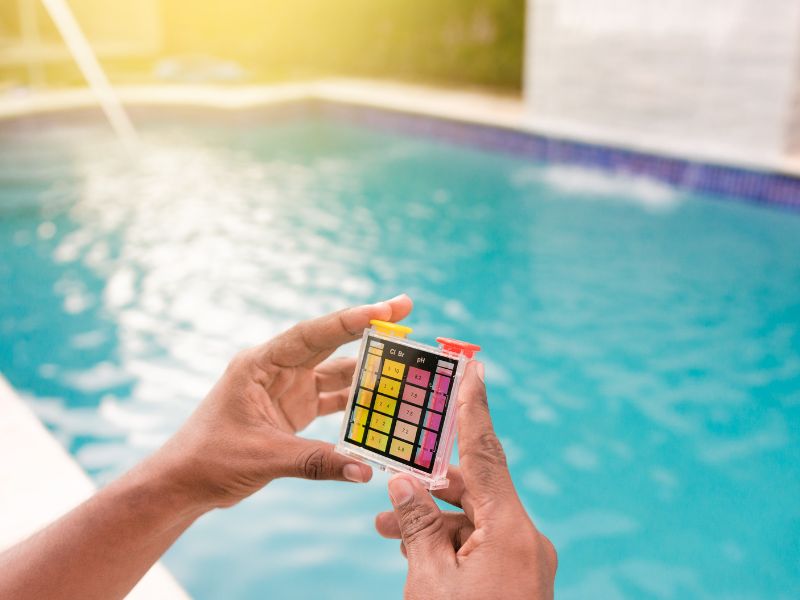 nivel cloro y ph piscinas